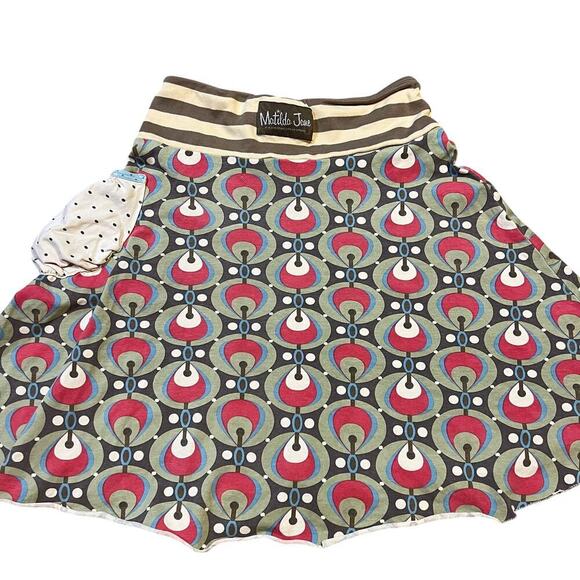 Matilda Jane Gypsy Blue Little Michelle At The Disco Skirt Size 10 Casual Knit - Picture 2 of 3